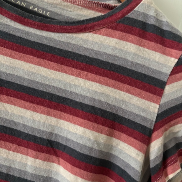 American Eagle striped baby tee - Picture 2 of 2